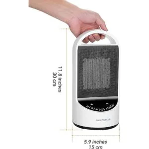 INKBIRDPLUS Calentador de espacio portátil PTC de 1500 W_2