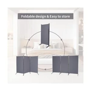 CHOSENM 3 paneles de pantallas plegables de privacidad_3