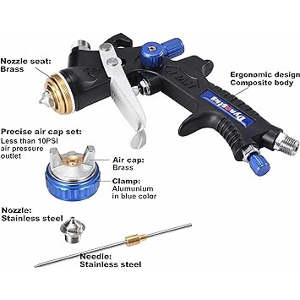 Dynastus Pistola de pulverización de aire compuesta_3