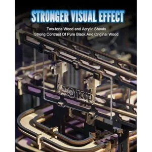 ROKR Rompecabezas de madera 3D para adultos con diseño de_3