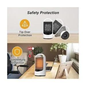 INKBIRDPLUS Calentador de espacio portátil PTC de 1500 W_6