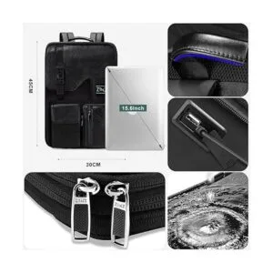 ZINZ Mochila delgada y expandible para laptop de 13.3_6
