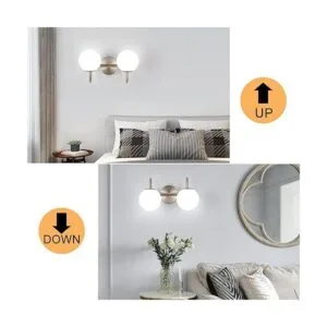 ZHUOER Lámpara moderna de tocador de baño de níquel_5