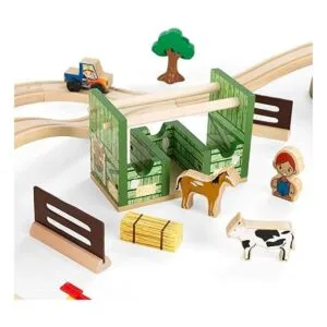 Juego Kidkraft de tren de granja_5
