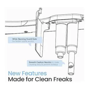 LUXE Bidet NEO 320 Plus Accesorio para asiento de inodoro_4