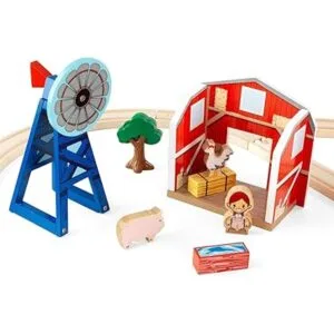 Juego Kidkraft de tren de granja_6