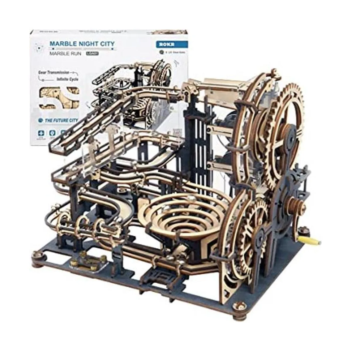 ROKR Rompecabezas de madera 3D para adultos con diseño de_1