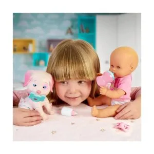 Nenuco Petuco Muñeca de bebé con cachorro de compañía_6