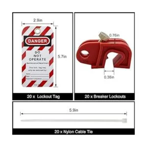 SAFBY Dispositivo de bloqueo de disyuntor Kit de_5