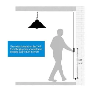 SHENGQINGTOP Lámpara colgante tradicional de cristal de_6