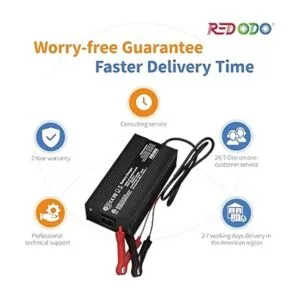 Redodo Cargador de batería Lifepo4 de 14.6 V 10 A para_6