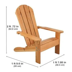 Silla KidKraft Adirondack blanco 81 Silla Adirondack_3