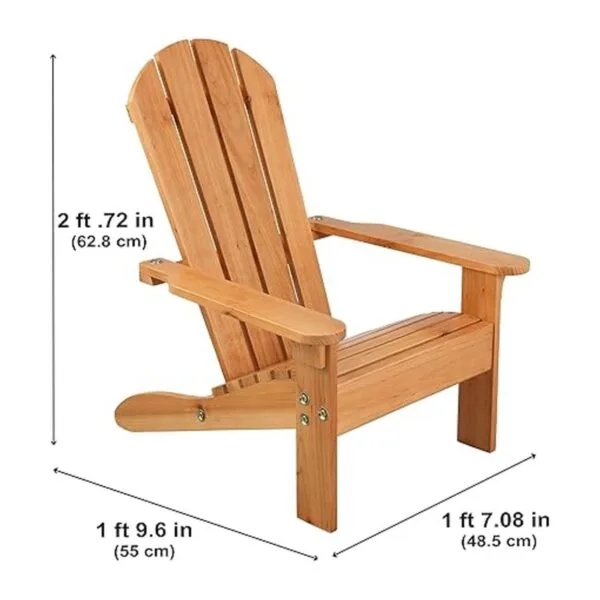 Silla KidKraft Adirondack blanco 81 Silla Adirondack_3