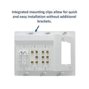 Legrand kit de alimentación para TV en pared color_5