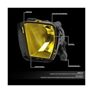 DNA Motoring FLZTL807AM Par de luz antiniebla frontal de_2