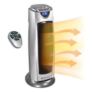 Comfort Zone CZ499R Ceramic Electric Tower FanForced Heater_1
