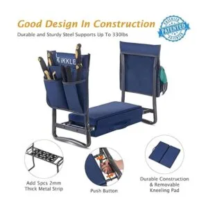 Asiento y banco para rodillas de jardín resistentes 330_2