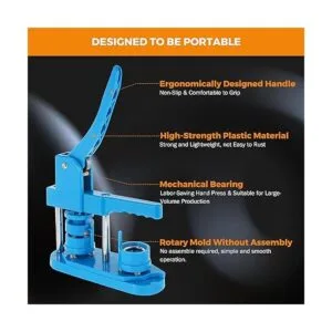 BEAMNOVA Máquina para hacer botones de 1.260 in 1.26_2
