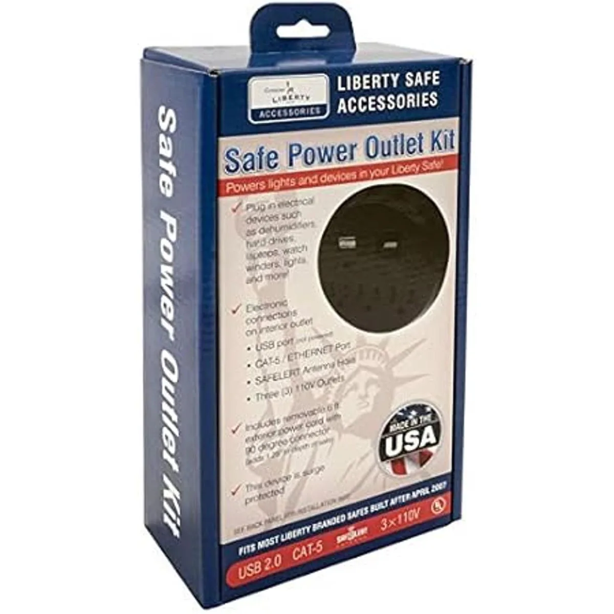 LIBERTY SAFE SECURITY PROD 11015. Kit de salida de_2