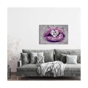 RnnJoile Lienzo decorativo para pared con forma de corazón_5