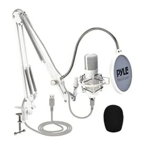 Pyle Kit de transmisión de micrófono condensador USB_1