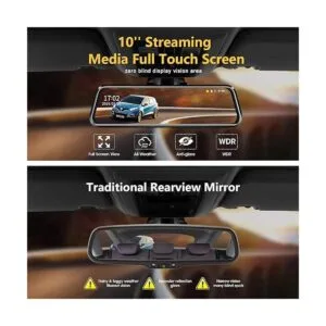 Cámara de espejo de 10 pulgadas visión nocturna 1080P_3
