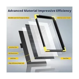 Voltset 10 Watt Solar Panel Kit Powered Charger 12V_5