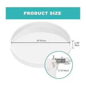 Sntieecr Moldes de mesa de resina de 24 pulgadas molde de_2