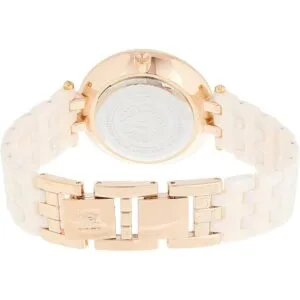 Anne Klein AK2130RGLP Reloj de pulsera de cerámica rosa_2