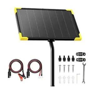 Voltset 10 Watt Solar Panel Kit Powered Charger 12V_1