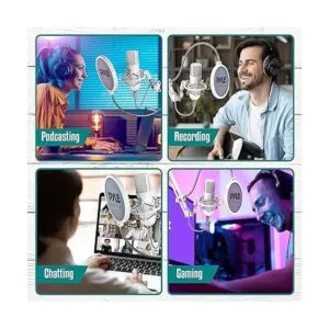 Pyle Kit de transmisión de micrófono condensador USB_7