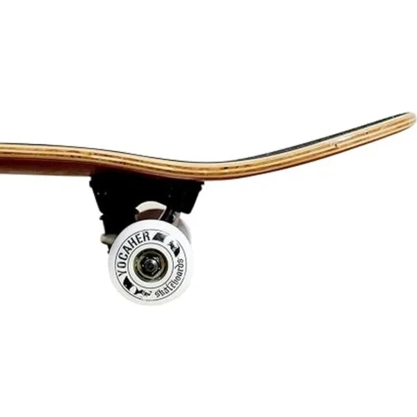 Yocaher Punked Patineta completa de 7.75 x 31 pulgadas_5