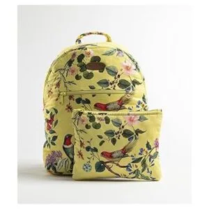 Maison d Hermine Mochila de algodón Eden Amarillo_5