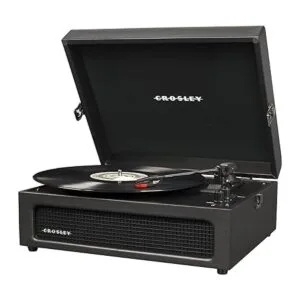 Crosley CR8017BBK Voyager Tocadiscos portátil vintage con_6