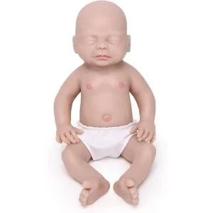 Aoizb Muñeca de silicona realista de cuerpo completo de 15_1