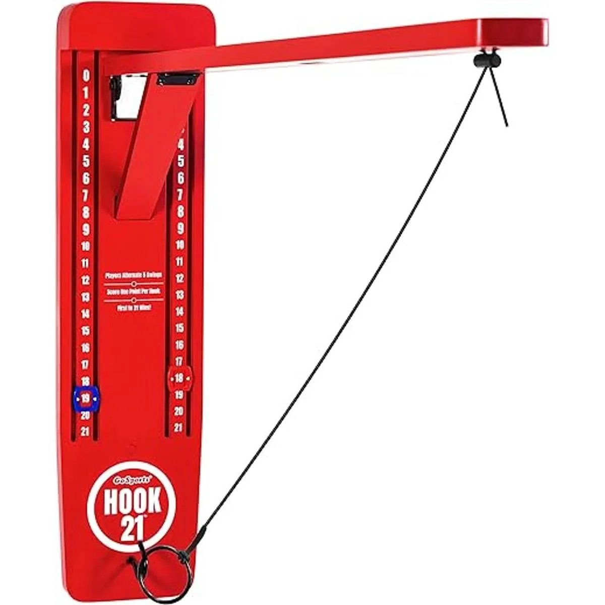 GoSports Hook21 Juego de anillo de montaje en pared_1