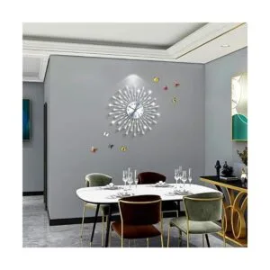 FLEBLE Relojes de pared grandes para decoración de sala de_3