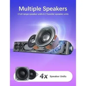 Computer Speakers HiFi Sound Quality Computer Sound Bar_2