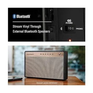 Crosley Tocadiscos vintage CR8005FTN Cruiser Plus de 3_5