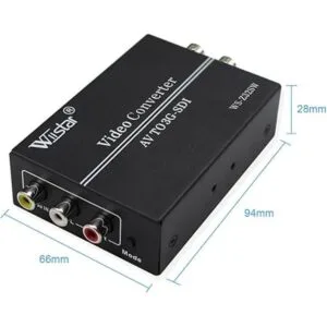 Wiistar AV CVBS a 3GSDI Audio Video Convertidor compuesto_3