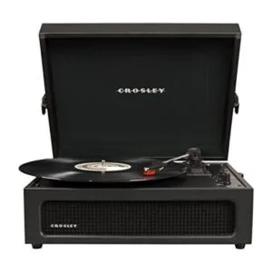 Crosley CR8017BBK Voyager Tocadiscos portátil vintage con_1