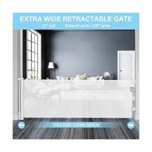 Puerta de bebé extra ancha de 120 pulgadas para puertas_2