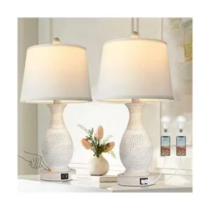 PARTPHONER Juego de 2 lámparas de mesa lámpara táctil de_1