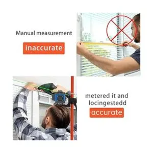 Poste de nivel láser trípode telescópico de 12.1 ft con_7