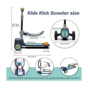 Patinetas irrompibles y nunca se caen 2 en 1 para niños y_4