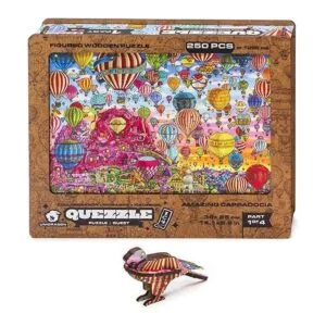 UNIDRAGON Rompecabezas de madera original diseño IC4_4