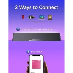 Computer Speakers HiFi Sound Quality Computer Sound Bar_4