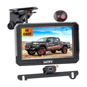 Cámara de respaldo inalámbrica HD 1080P para coche_1