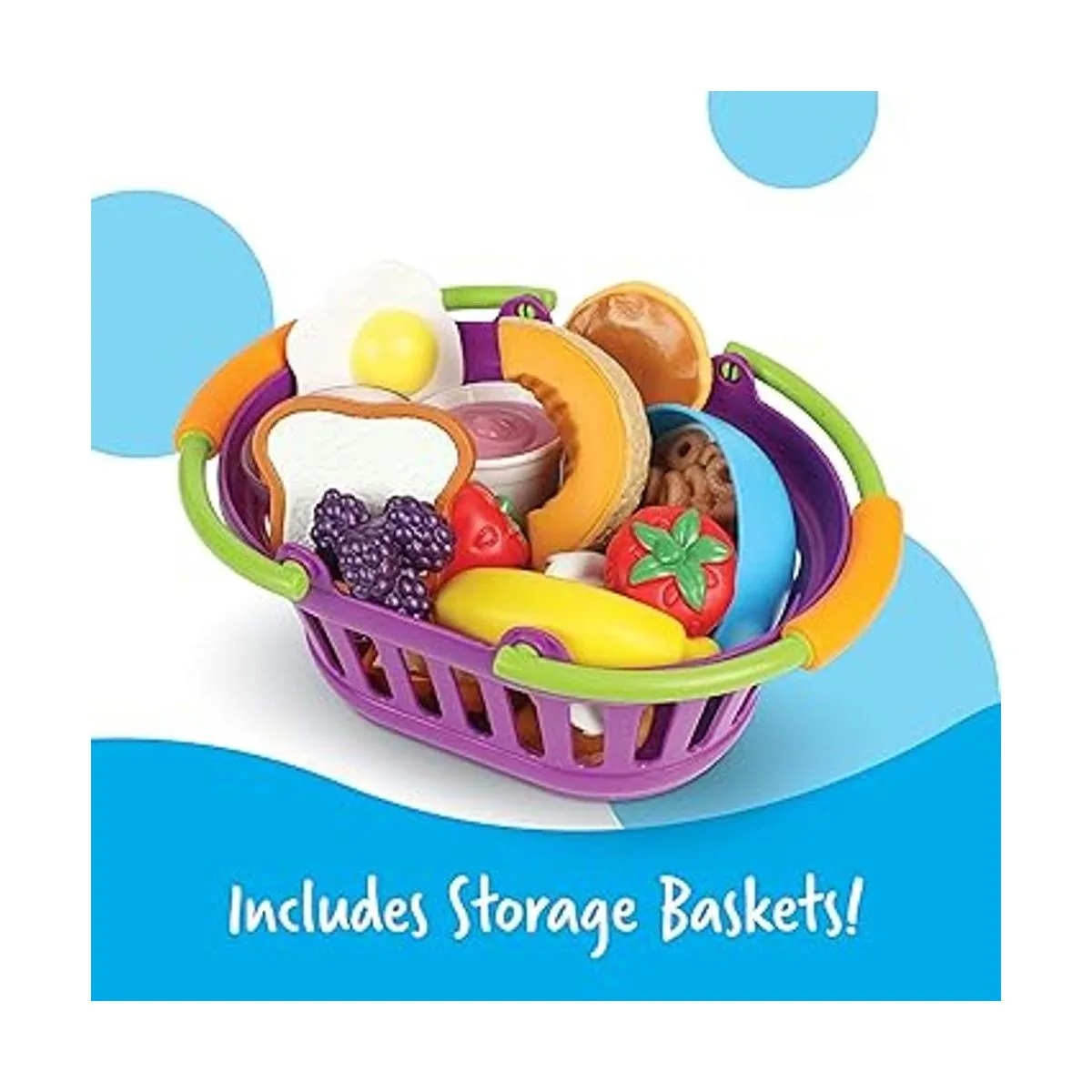 Paquetes de desyuno comida y cena de juguete de Learning_4