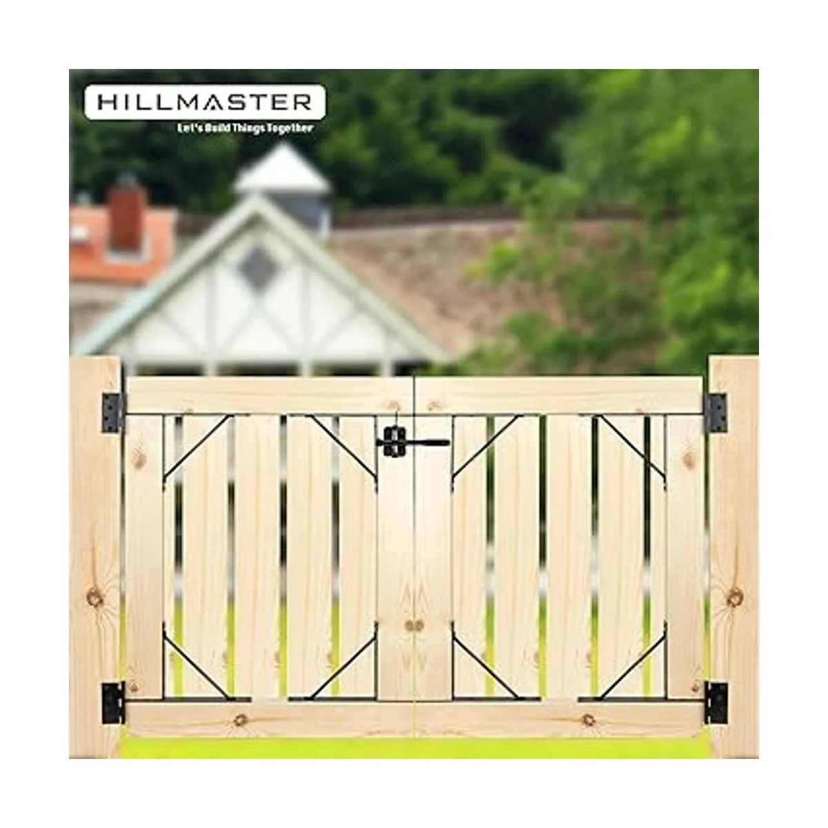 HILLMASTER 2 juegos de soporte de esquina para puerta kit_3